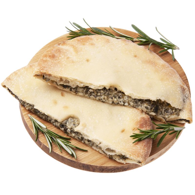 Пирог Осетинский со шпинатом и сыром 500г тесто дрожжевое цезарь слоёное со сливочным маслом 400 г