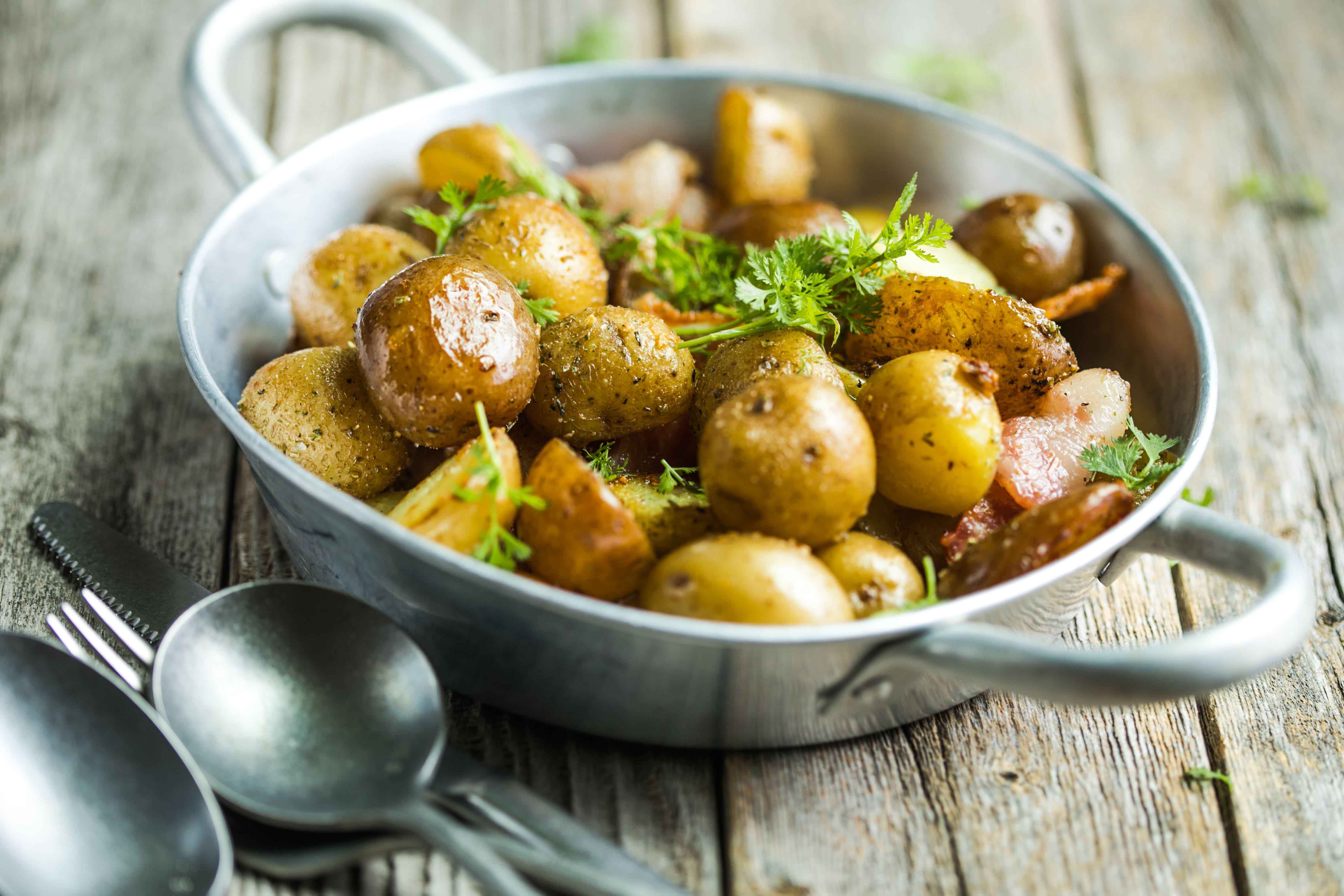 Идеи для подачи и сервировки молодого картофеля