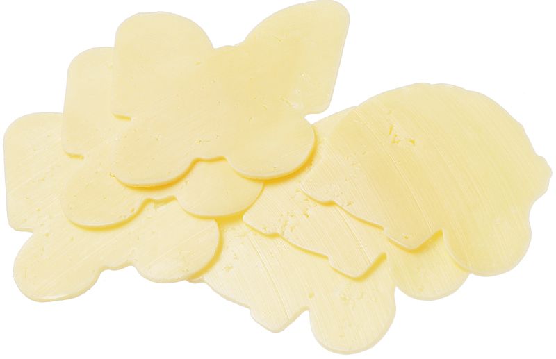 Сыр полутвердый Гауда Сыропузики слайсы 45% жир. 120г пищевой продукт на основе крахмала green idea со вкусом сыра гауда ломтики 150 г