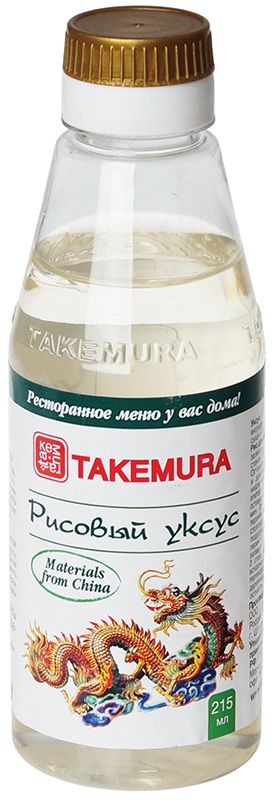 Уксус рисовый для суши Takemura Россия 215мл уксус mayumi 150г рисовый ст б