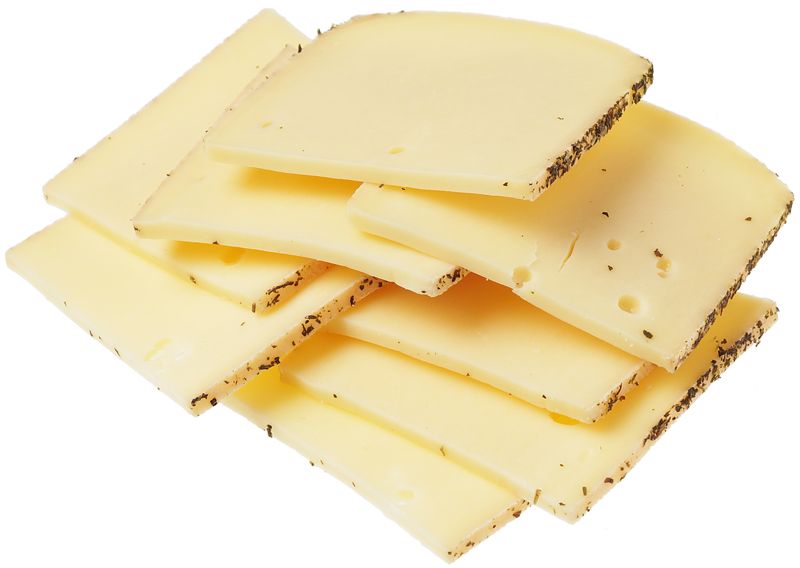 сыр полутвердый schonfeld раклет с черным перцем горошком 45% вес Сыр Раклет в прованских травах нарезка 45% жир. 200г
