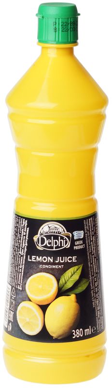 Сок лимонный концентрированный Delphi 380мл