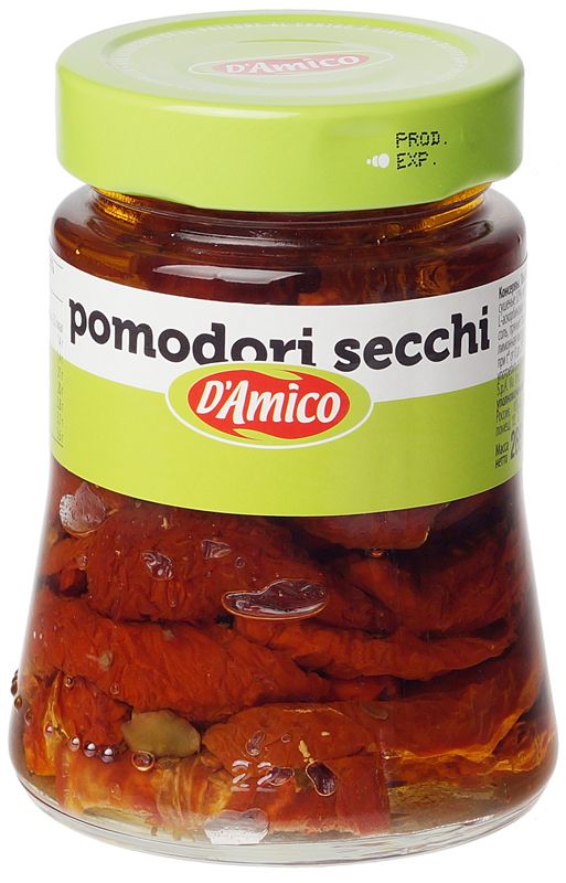 Томаты сушеные D`Amico 280г томаты сушеные в масле 280гр