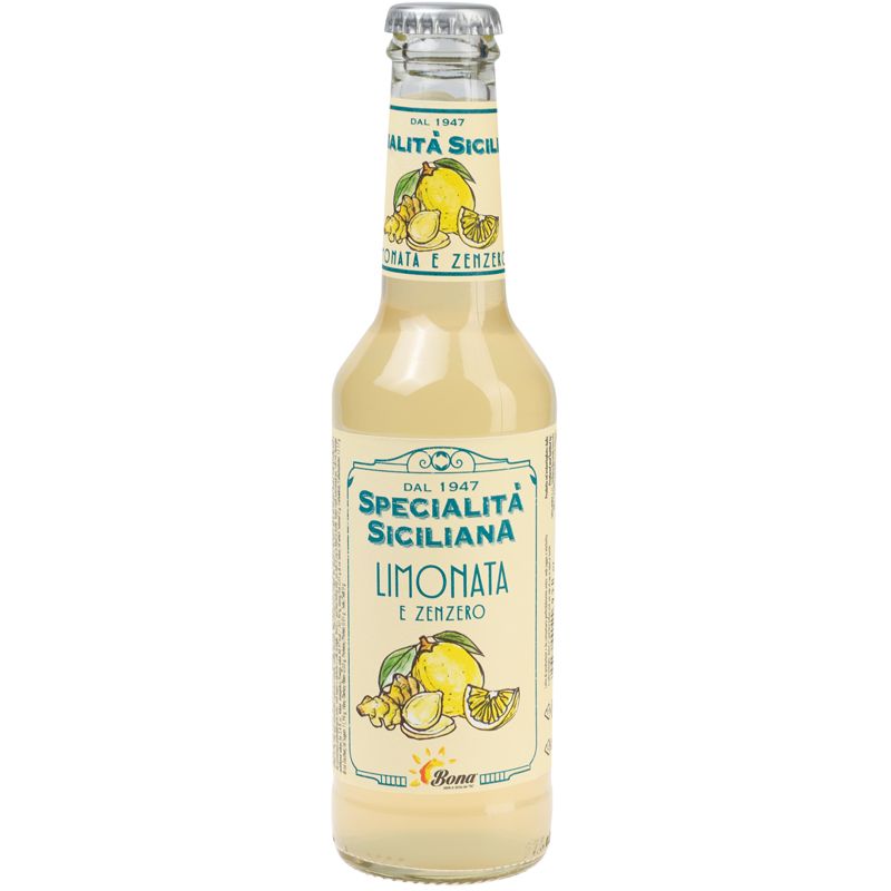 Напиток газированный Limonata e zenzero с соком лимона и экстрактом имбиря 275мл