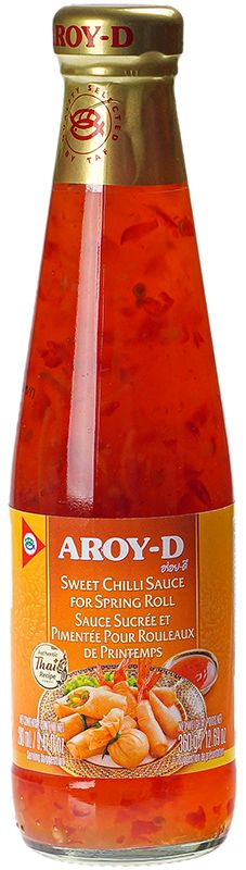Соус сладкий чили для спринг роллов Aroy-D 360мл сладкий соус чили для курицы aroy d 350 г