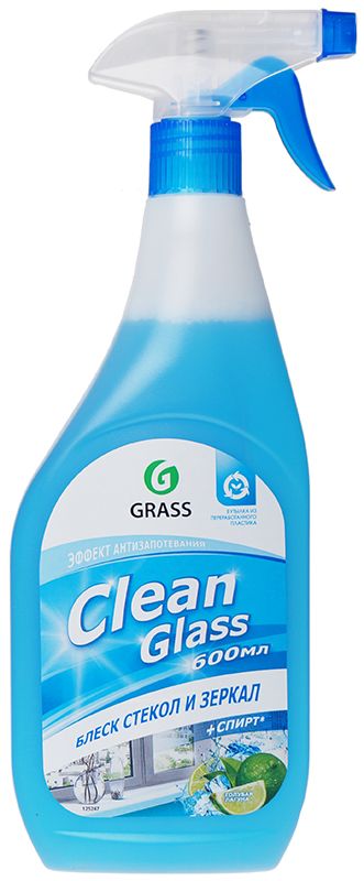 Очиститель стекол Clean Glass Grass 600мл очиститель стекол grass clean glass 600 мл триггер