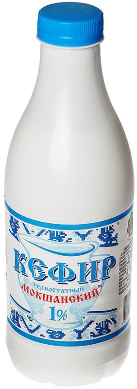 Кефир Мокшанский 1% жир. термостатный 930г продукт кисломолочный катык термостатный ростагроэкспорт 4% 300 г