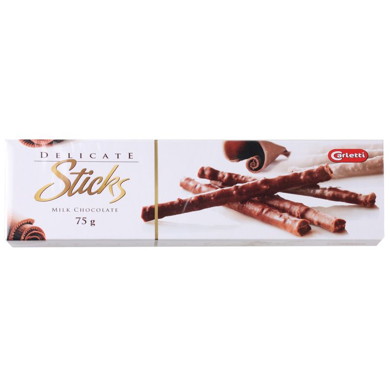 Шоколад молочный Delicate Sticks 75г цена и фото