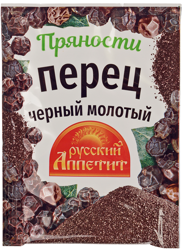 Перец черный молотый Русский Аппетит 10г мак русский аппетит 10г