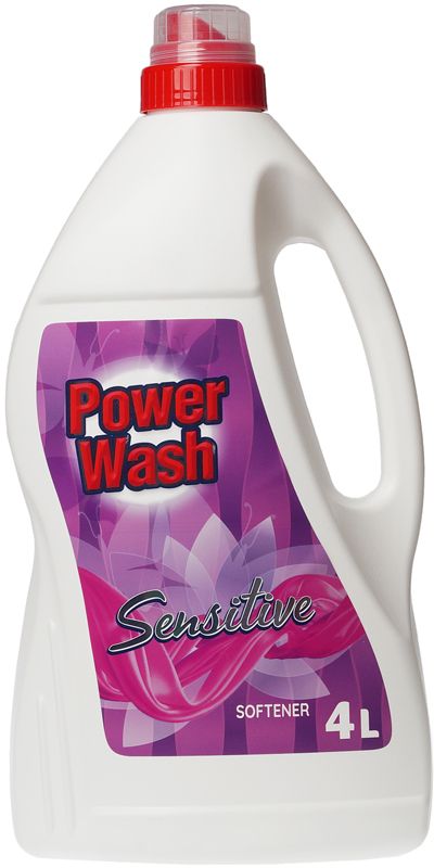 цена Кондиционер для белья Power Wash Sensitive 4л