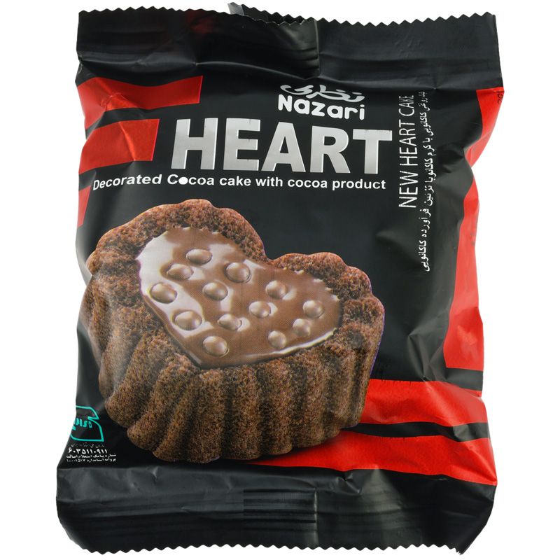 цена Кекс Сердце с какао 65г