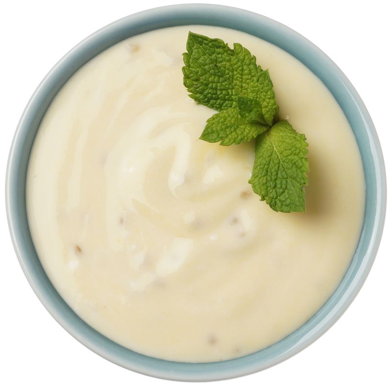 Йогурт греческий Манго-маракуйя с семенами чиа 3%жир. Деликатеска 14 суток 125г