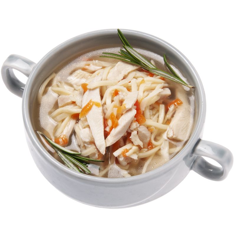 Куриный суп с домашней лапшой Деликатеска 300г суп заварной knorr быстрорастворимый куриный суп с лапшой 13 г