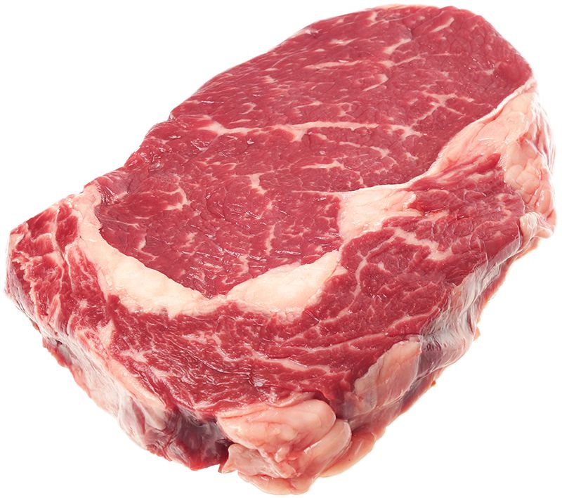 стейк из говядины мясо есть раунд охлажденный халяль 200 г Стейк Рибай охлажденный ~350г