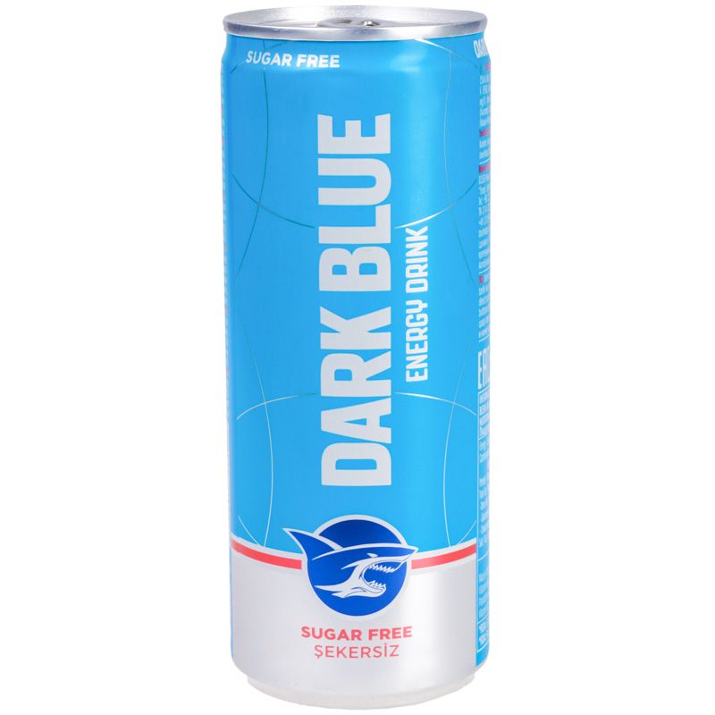 Напиток энергетический без сахара Dark Blue 250мл