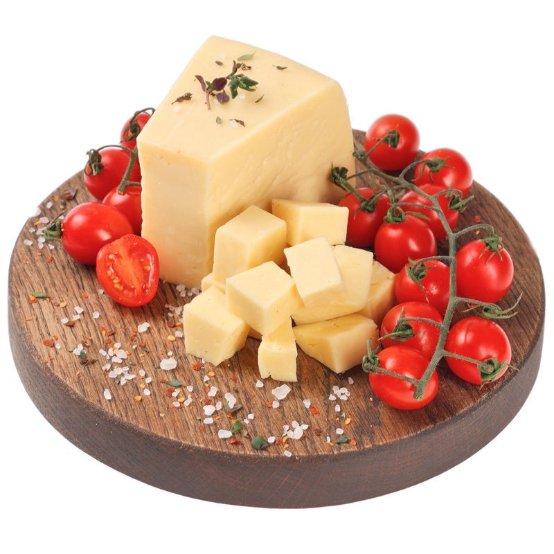 Сыр Российский 50% жир. Деликатеска ~250г сыр эмменталер 50% жир деликатеска 180г