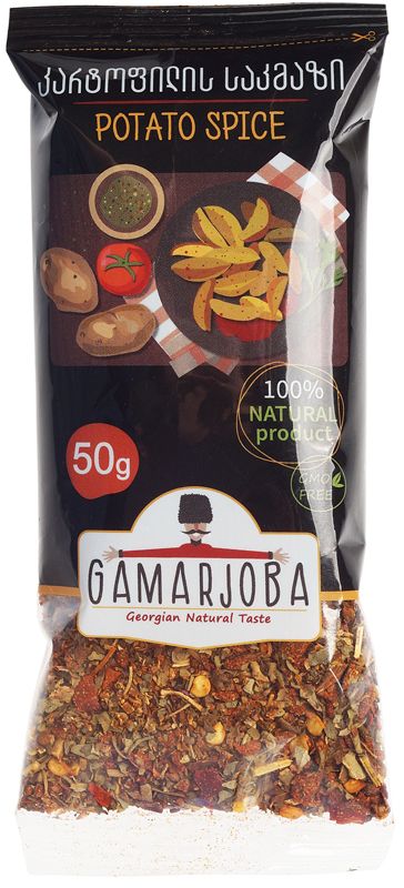 приправа для запеченного картофеля 30 г Приправа для картофеля Gamarjoba 50г
