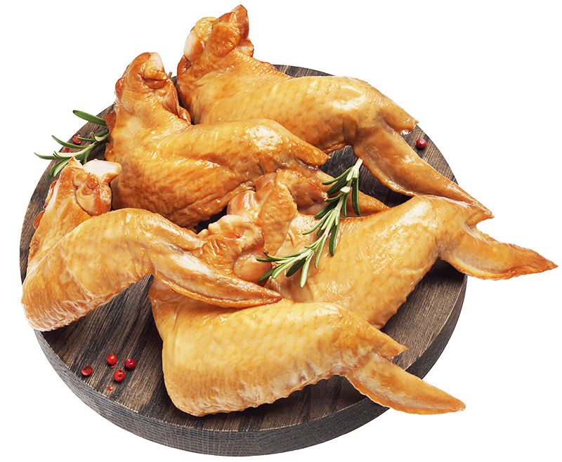 Крыло цыплят-бройлеров варено-копченое ~500г закуска армянская ragmak аппетит 700мл ст б
