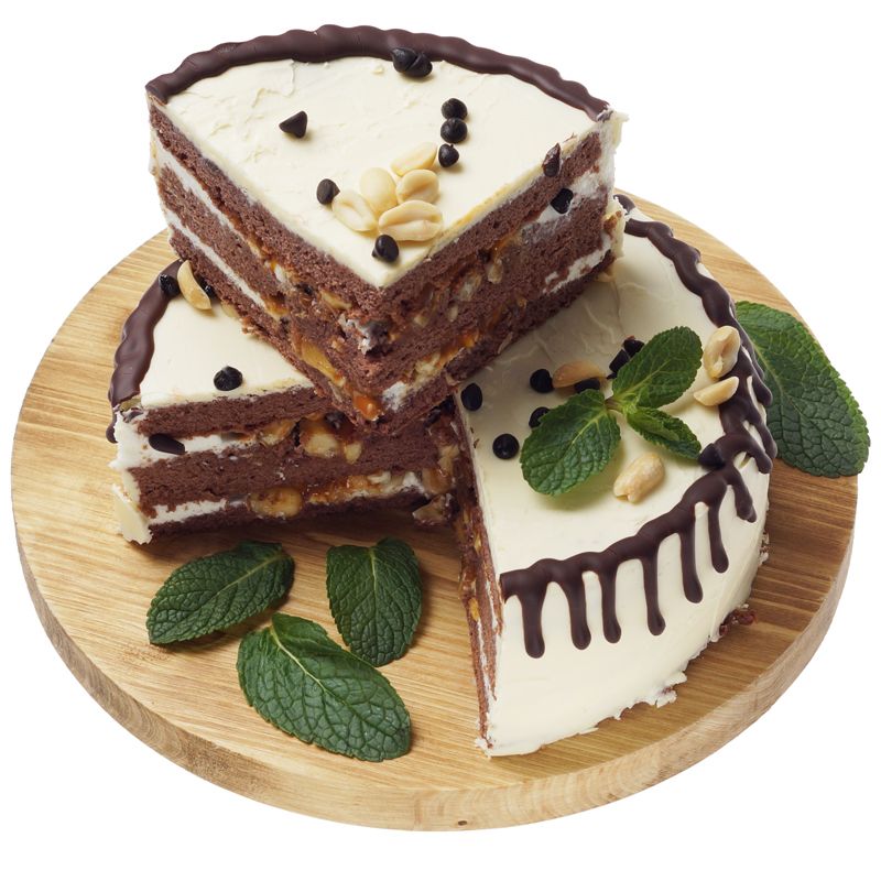 Торт Сникерс Деликатеска 800г торт с дизайном без паники ты не старенький сникерс шоколад карамель арахис