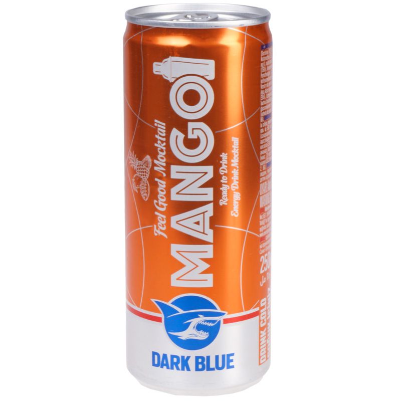Напиток энергетический Dark blue Mango 250мл напиток энергетический без сахара dark blue 250мл