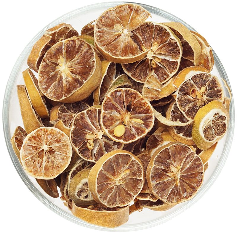 Лимоны сушеные 100г грибы лисички сушеные 100г