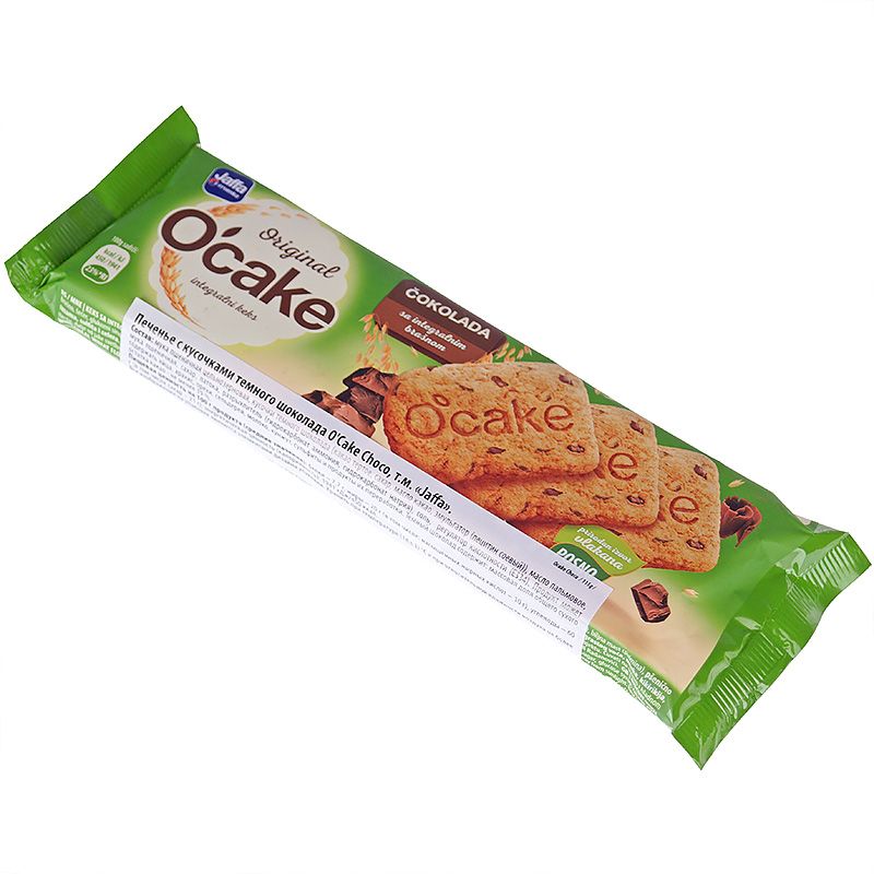 Печенье Jaffa с кусочками темного шоколада O'Cake Choco 115г pamela s products печенье кусочки темного шоколада 150 г 5 29 унции