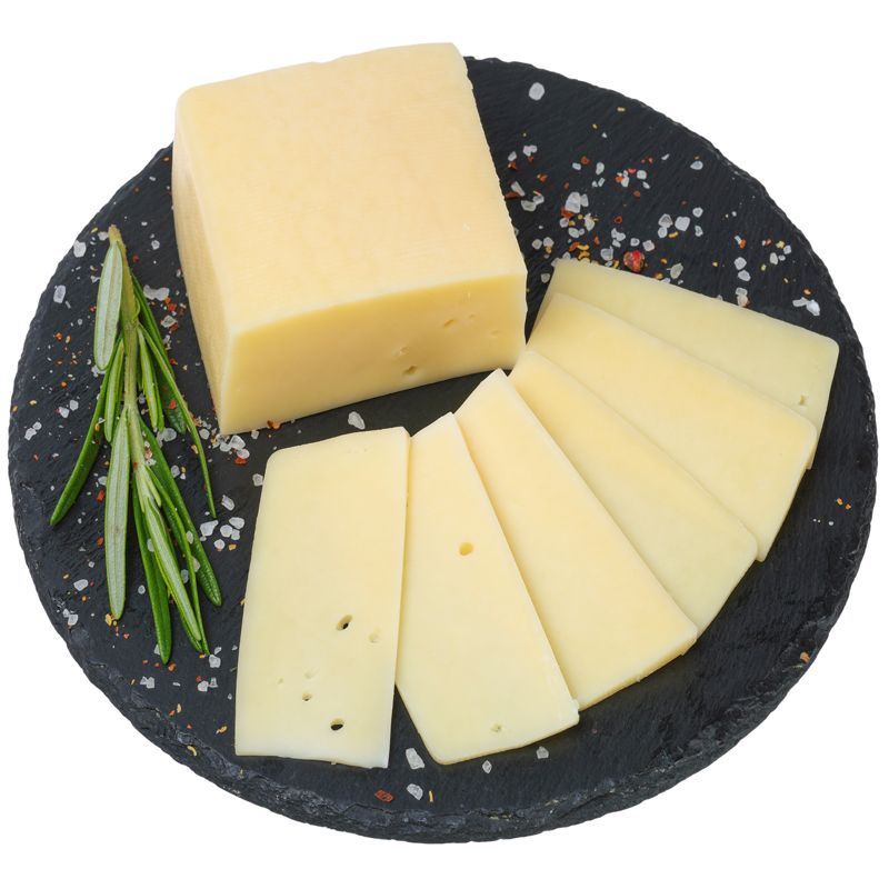 Сыр Гауда 50% жир. Деликатеска ~250г сыр lubland гауда нарезка 48% жир 125г