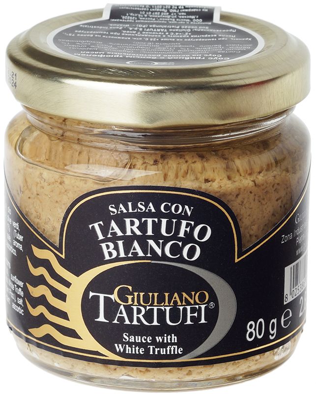 цена Соус грибной Тартуфо Бианко с белым трюфелем Guiliano Tartufi Италия 80г