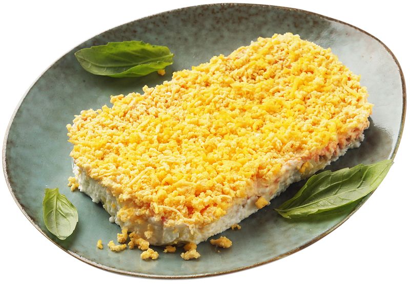Салат Мимоза Деликатеска 180г пирожок пянсе вегетарианский деликатеска 180г