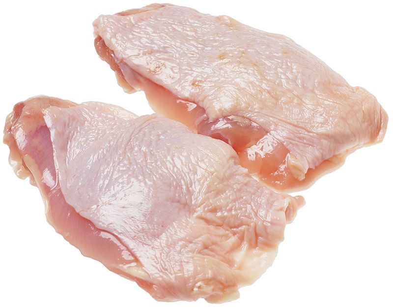 Филе бедра курицы с кожей ~700г форель филе в брусничном маринаде 600г