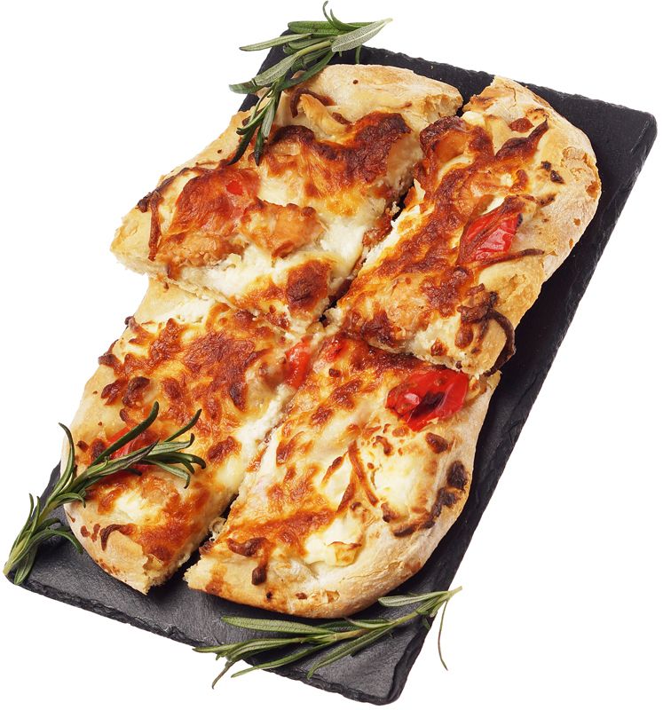 Пицца Лосось с соусом терияки римская 430г