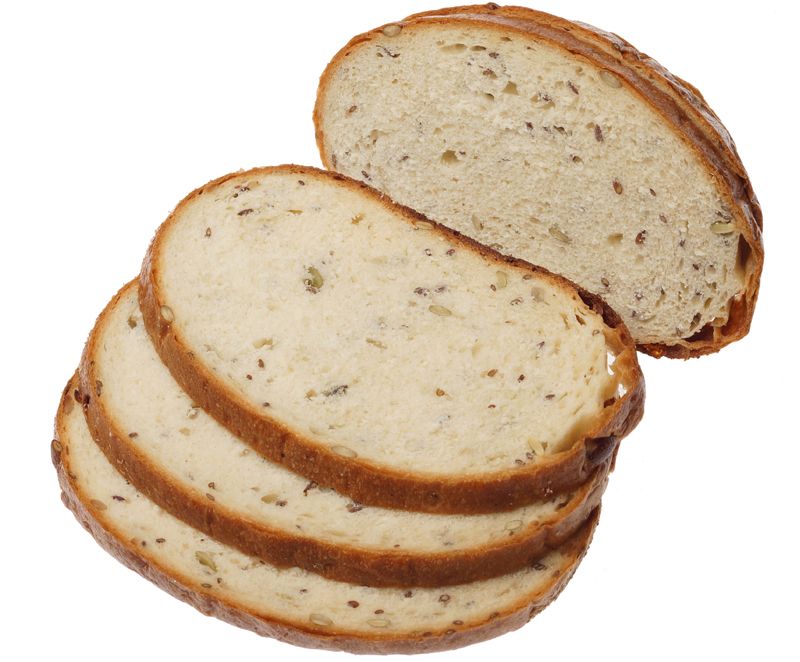 Хлеб с семечками и медом бездрожжевой 300г хлеб пролетарец ржаной половинка в нарезке 350