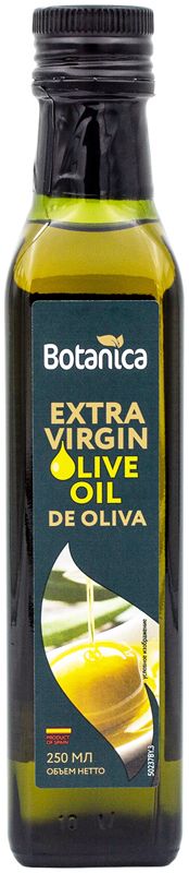 Масло оливковое нерафинированное Botanica Extra Virgin 250мл