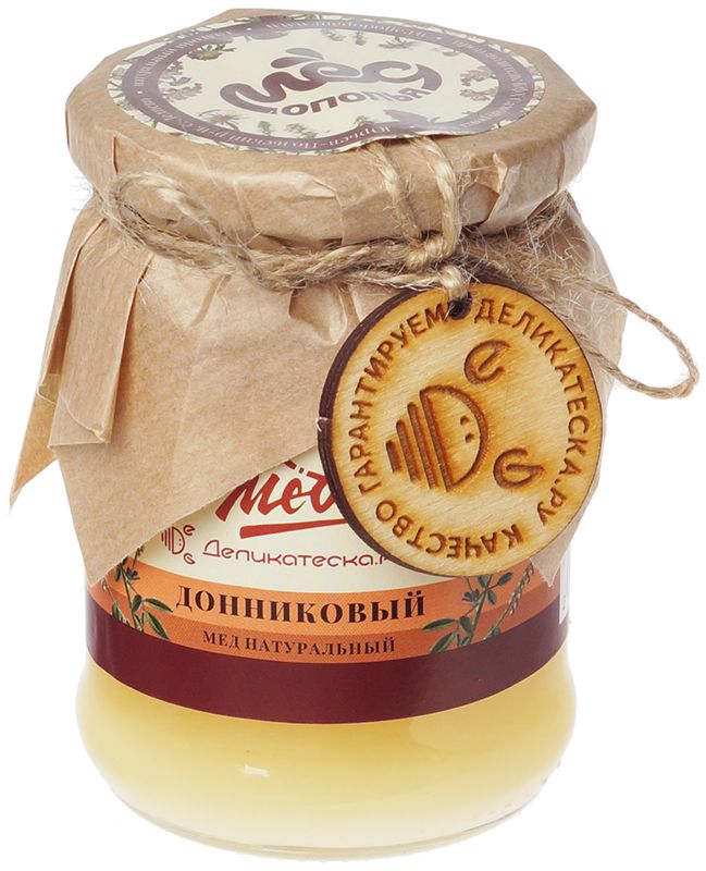 Мед натуральный Донниковый Деликатеска 350г мед акациевый натуральный деликатеска 720г