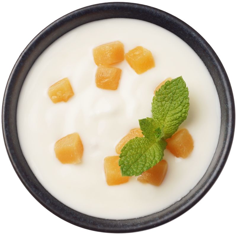 Йогурт с персиком 3% жир. фермерский 300мл