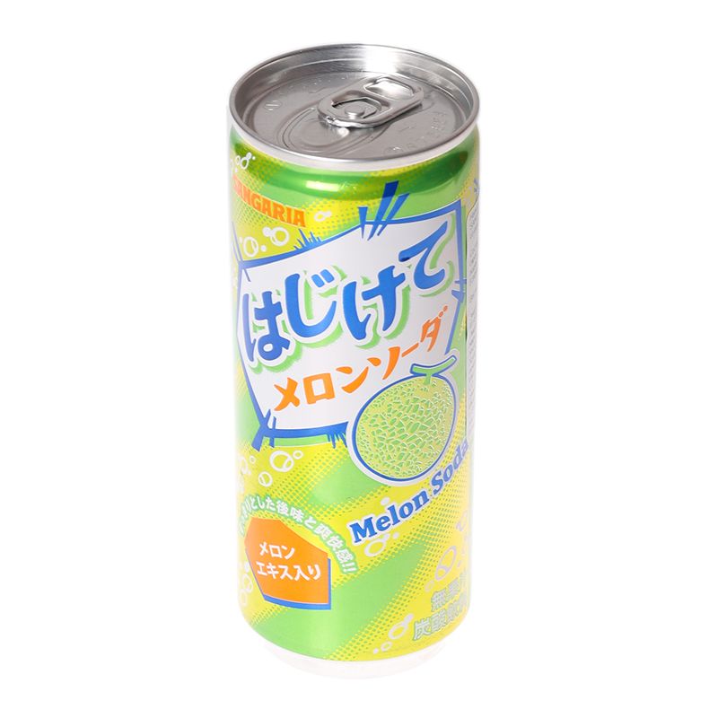 Напиток газированный Sangaria Melon Soda со вкусом дыни 250г