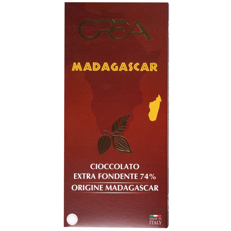 Шоколад горький Crea Origin Madagascar 100г шоколад белочка 100г горький с цел миндалем славянка