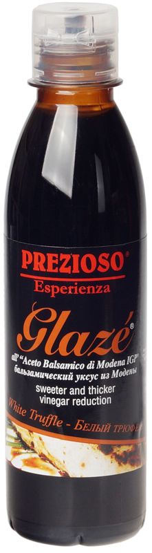 Глазурь Prezioso Esperienza с ароматом белого трюфеля 250мл соус из бальзамического уксуса из модены mazzetti cremoso fig с инжиром 215 мл