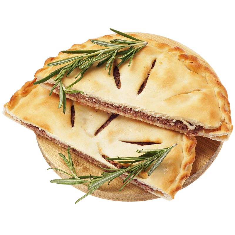 Пирог осетинский с мясом 500г пирог осетинский давняя традиция premium с сыром и картофелем 450 г