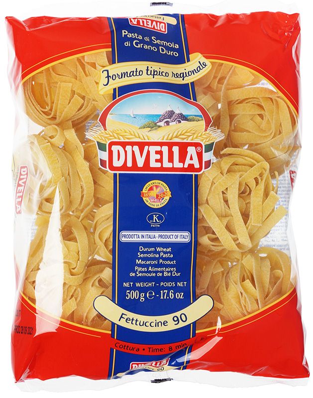 Макаронные изделия Феттучине из твердых сортов пшеницы Divella Италия 500г