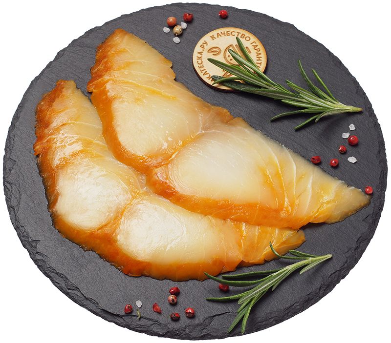 Масляная рыба холодного копчения нарезка 100г рыба масляная siga х к ломтики кг