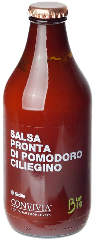 цена Соус томатный из томатов черри BIO без глютена веганский продукт Organic Convivia Италия 330г