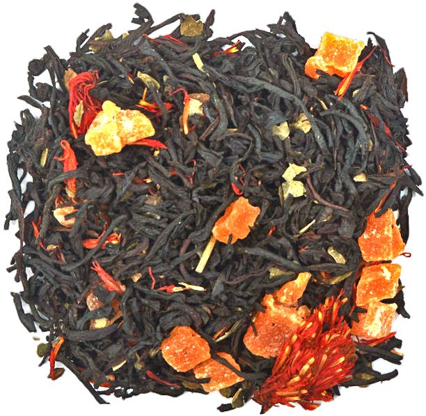 Чай черный Манго и Лимон Деликатеска 100г чай черный клубничный 100 г