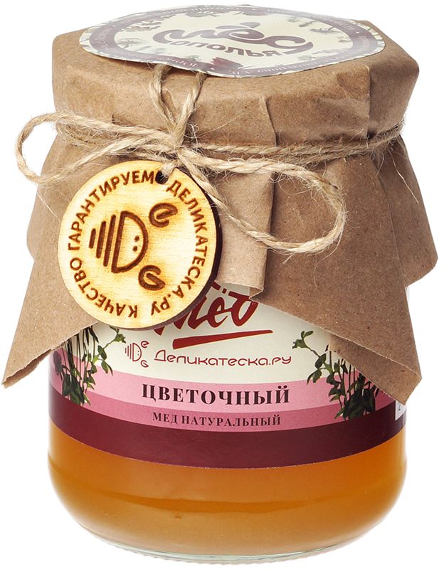 Мед натуральный Цветочный 720г мед медовая деревня 375г натуральный цветочный пл б