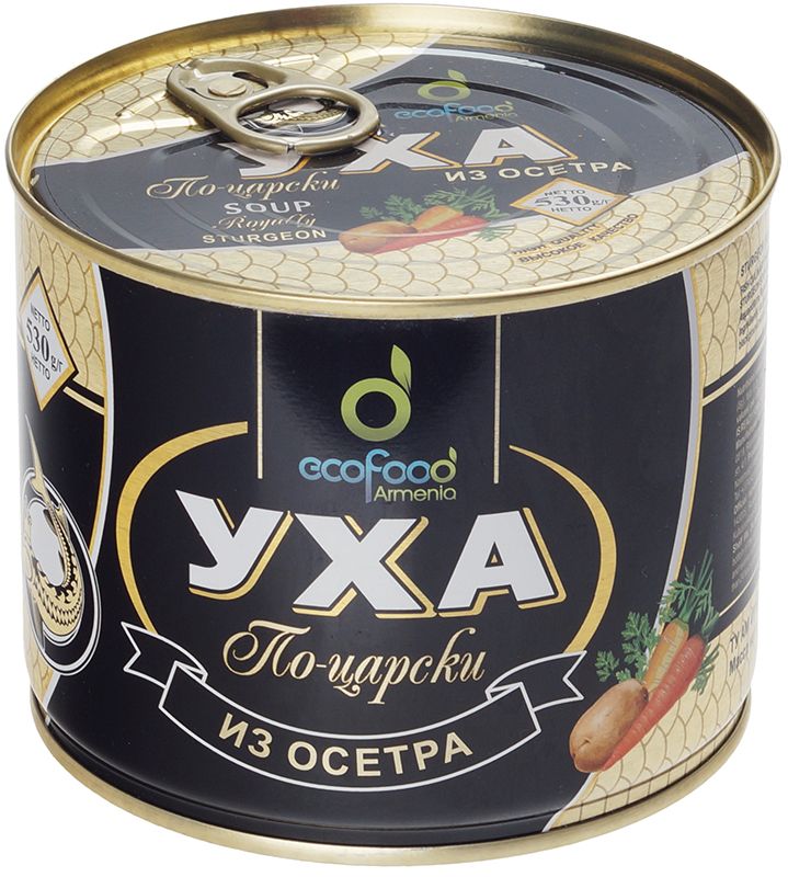 Уха из стерляди по царски. Консервы "уха из осетра" 500гр. Ecofood уха по-царски из осетра, 530 г. Уха из осетра по-царски 530 г. Экофуд Армения уха из осетра.