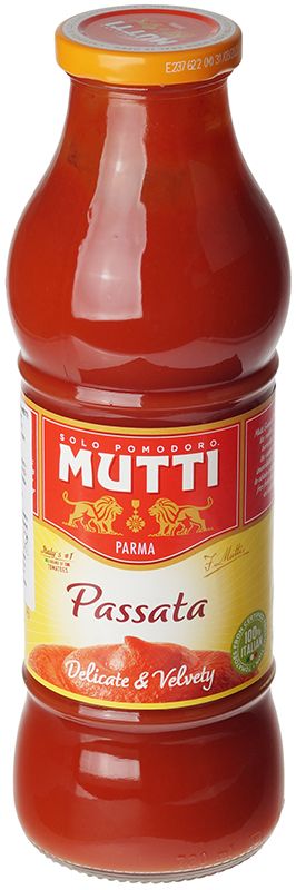 Томаты протертые Пассата MUTTI 700г томаты консервированные очищенные целые mutti pelati в томатном соке 400 г