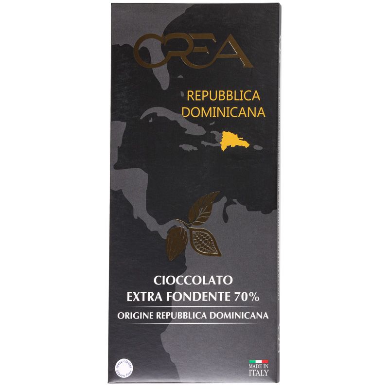 Шоколад горький Crea Origin Dominican Republic 100г шоколад namedu классический горький 70% какао 70 г