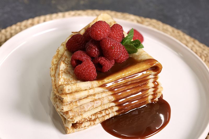 Малина и соленая карамель