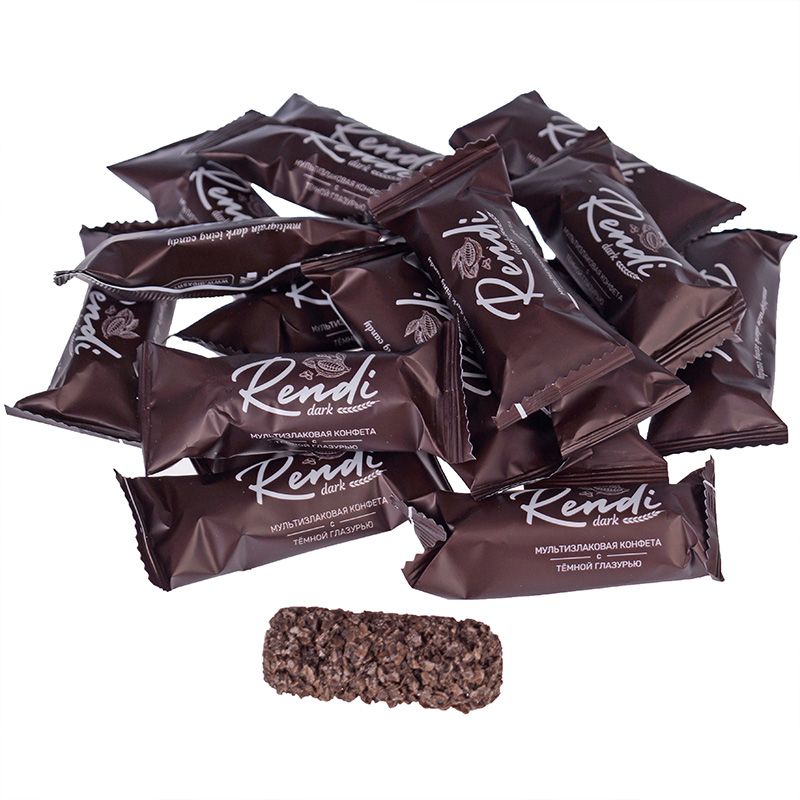 Конфеты Rendi Classic с темной глазурью 150г конфеты кобарде мультизлаковые с миндалем шоколатье