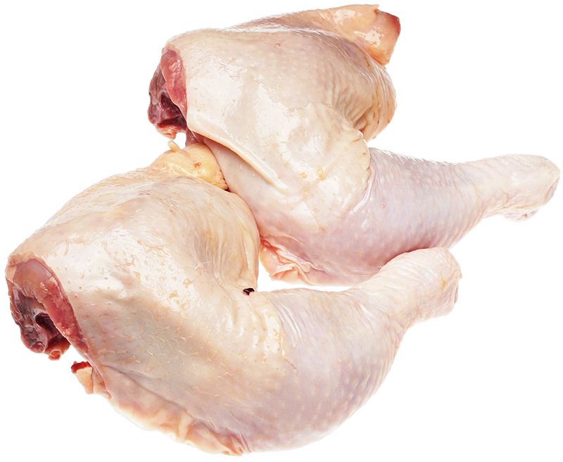 Окорочок цыпленка охлажденный ~1кг голень цыпленка фермерского зернового откорма 1кг